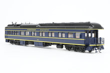 Load image into Gallery viewer, HO NEW Brass NBL - North Bank Line WP - Western Pacific Business Car #101 Blue w/ Yellow Stripe