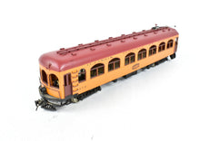 Load image into Gallery viewer, HO Brass GSB Rail Associates ITS - Illinois Traction Service Tangerine Flyer Powered Coach #273 Painted