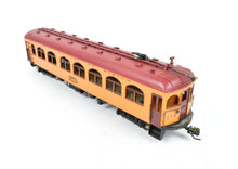 Load image into Gallery viewer, HO Brass GSB Rail Associates ITS - Illinois Traction Service Tangerine Flyer Powered Coach #273 Painted