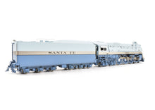 Load image into Gallery viewer, HO Brass Hallmark Models "Super Crown" ATSF - Santa Fe Streamlined 4-6-4 "Blue Goose" FP No. 3460 w/ Modified Skirts