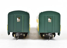Load image into Gallery viewer, HO Brass NPP - Nickel Plate Products C&NW - Chicago & Northwestern 2-Car Coach Set Pro-Painted