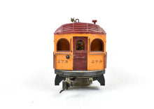 Load image into Gallery viewer, HO Brass GSB Rail Associates ITS - Illinois Traction Service Tangerine Flyer Powered Coach #273 Painted