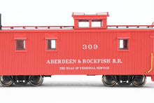 Load image into Gallery viewer, HO East Coast Railroads Aberdeen & Rockfish Wood 36’ Caboose REBOXX
