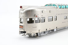 Load image into Gallery viewer, HO Brass CIL - Challenger Imports CB&Q/D&RGW/WP California Zephyr Western Pacific Budd Vista Dome Observation Car "Silver Crescent"