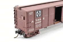 Load image into Gallery viewer, HO Brass Pecos River Brass ATSF - Santa Fe Bx-6 Boxcar w/Ajax Brake Wheel and AB Brake System CP #120530