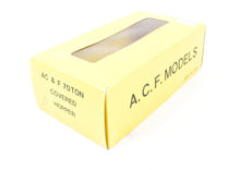 Load image into Gallery viewer, HO Brass Sunset Models or ACF Models Various Roads AC&F 70-Ton Covered Hopper FP Grey