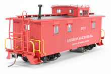 Load image into Gallery viewer, HO East Coast Railroads Aberdeen & Rockfish Wood 36’ Caboose REBOXX