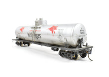 Load image into Gallery viewer, HO Brass PSC - Precision Scale Co. 16,000 Gallon Tank Car Painted Silver Mobilegas