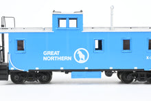 Load image into Gallery viewer, HO Brass OMI - Overland Models, Inc. GN - Great Northern 30' All Plywood Caboose FP Big Sky Blue No. X211
