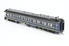 Load image into Gallery viewer, HO NEW Brass NBL - North Bank Line WP - Western Pacific Business Car #101 Blue w/ Yellow Stripe
