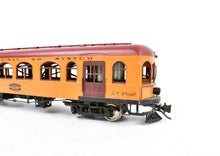 Load image into Gallery viewer, HO Brass GSB Rail Associates ITS - Illinois Traction Service Tangerine Flyer Powered Coach #273 Painted