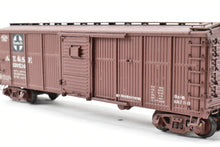 Load image into Gallery viewer, HO Brass Pecos River Brass ATSF - Santa Fe Bx-6 Boxcar w/Ajax Brake Wheel and AB Brake System CP #120530
