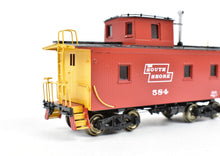 Load image into Gallery viewer, HO Brass OMI - Overland Models, Inc. DSS&A - Duluth South Shore & Atlantic Shorty Wood Sheath Caboose FP No. 584