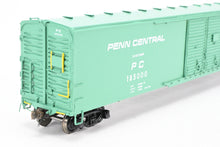 Load image into Gallery viewer, HO Brass Crown Custom Imports PC - Penn Central X-30 Automobile Box Car Factory Painted No. 185000