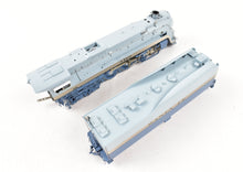 Load image into Gallery viewer, HO Brass Hallmark Models "Super Crown" ATSF - Santa Fe Streamlined 4-6-4 "Blue Goose" FP No. 3460 w/ Modified Skirts