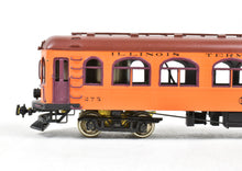Load image into Gallery viewer, HO Brass GSB Rail Associates IT - Illinois Traction Tangerine Flyer Powered Combine Custom Painted #275