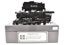 Load image into Gallery viewer, HO Brass CON DP - Division Point/Boo Rim AT&SF 2-8-2 Factory painted #899 with 8500 Gal Coal Tender