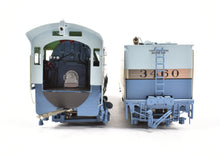 Load image into Gallery viewer, HO Brass Hallmark Models "Super Crown" ATSF - Santa Fe Streamlined 4-6-4 "Blue Goose" FP No. 3460 w/ Modified Skirts
