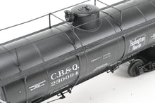 Load image into Gallery viewer, O Brass RYM - Rich Yoder Models CB&Q - Burlington Route MCBA Class II 10,000 Gallon Tank Car FP No. 230094