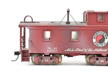 Load image into Gallery viewer, HO Brass NWSL - Northwest Short Line NP - Northern Pacific Wood Caboose Custom Painted