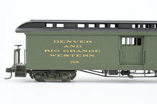 Load image into Gallery viewer, HOn3 Brass Soho D&RGW - Denver & Rio Grande Western #168 Baggage Car with Light Power Unit Custom Painted