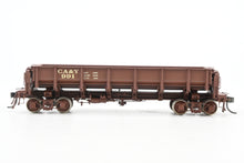Load image into Gallery viewer, HO Brass W&R Enterprises Various Roads Clark Car Co. 30 Cu. Yd. Side Dump Car Custom Painted CA&Y No. 991