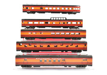Load image into Gallery viewer, HO Scale Brass Balboa SP - Southern Pacific "Daylight" 5-Car Passenger Set Factory Painted