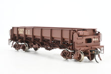 Load image into Gallery viewer, HO Brass W&R Enterprises Various Roads Clark Car Co. 30 Cu. Yd. Side Dump Car Custom Painted CA&Y No. 991