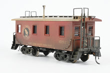 Load image into Gallery viewer, HO Brass Oriental Limited GN - Great Northern 25 Foot Yard Service Caboose Custom Painted & Weathered