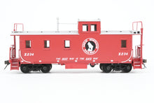 Load image into Gallery viewer, HO Brass OMI - Overland Models, Inc. GN - Great Northern 30' Wood Caboose w/Swing Motion Trucks FP Red No. X234