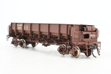 Load image into Gallery viewer, HO Brass W&R Enterprises Various Roads Clark Car Co. 30 Cu. Yd. Side Dump Car Custom Painted CA&Y No. 991