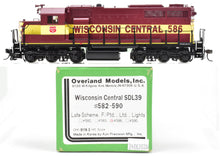 Load image into Gallery viewer, HO Brass CON OMI - Overland Models, Inc. WC - Wisconsin Central EMD SDL39 Nos. 582 - 590, Factory Painted No. 586