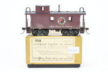 Load image into Gallery viewer, HO Brass NWSL - Northwest Short Line NP - Northern Pacific 1700 Series Wood Caboose As-Built Custom Painted & Weathered No. 1203