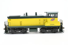 Load image into Gallery viewer, O Brass CON OMI - Overland Models, Inc. C&NW - Chicago & North Western EMD SW-1500 w/AAR Trucks and Partial Railings Custom Painted No. 1301 RARE!