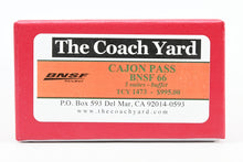 Load image into Gallery viewer, HO Brass TCY - The Coach Yard No. 1473 BNSF - Burlington Northern Santa Fe "Cajon Pass" 6 Suites Buffet Business Car No. 69