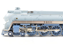 Load image into Gallery viewer, HO Brass Hallmark Models "Super Crown" ATSF - Santa Fe Streamlined 4-6-4 "Blue Goose" FP No. 3460 w/ Modified Skirts