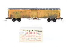 Load image into Gallery viewer, HO La Belle Woodworking CERA - Traction Box trailer Freight/Baggage Trailer Built and Painted #215 Yellow