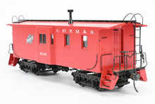Load image into Gallery viewer, O Brass DVP - Division Point CStPM&O - Chicago, St Paul, Minneapolis & Omaha Railway Bay Window Caboose Factory Painted No. 6130