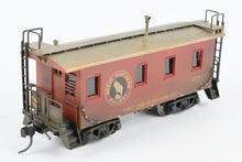 Load image into Gallery viewer, HO Brass Oriental Limited GN - Great Northern 25 Foot Yard Service Caboose Custom Painted & Weathered