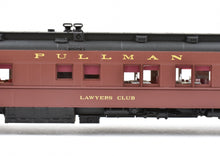Load image into Gallery viewer, HO Brass TCY - The Coach Yard PRR - Pennsylvania Railroad "Lawyers Club" HW 12 Parlor Seat Buffet-Dinnette-Lounge Pullman FP Working Marker Lamps