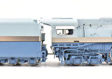Load image into Gallery viewer, HO Brass Hallmark Models "Super Crown" ATSF - Santa Fe Streamlined 4-6-4 "Blue Goose" FP No. 3460 w/ Modified Skirts