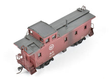 Load image into Gallery viewer, HO Brass Hallmark Models MOPAC Missouri Pacific Standard Wood Sheathed Caboose Painted