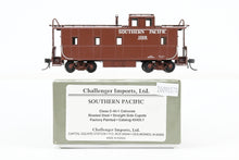 Load image into Gallery viewer, HO Brass CON CIL - Challenger Imports SP - Southern Pacific Riveted Steel Caboose Straight Side Cupola Class C-40-1 FP No. 1008