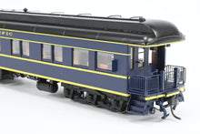 Load image into Gallery viewer, HO NEW Brass NBL - North Bank Line WP - Western Pacific Business Car #101 Blue w/ Yellow Stripe