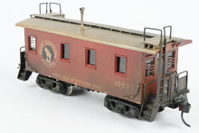 Load image into Gallery viewer, HO Brass Oriental Limited GN - Great Northern 25 Foot Yard Service Caboose Custom Painted & Weathered