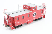 Load image into Gallery viewer, HO Brass OMI - Overland Models, Inc. GN - Great Northern 30' Wood Caboose w/Swing Motion Trucks FP Red No. X234