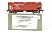Load image into Gallery viewer, HO Brass CIL - Challenger Imports UP -Union Pacific Class HK-50-4 ACF Hart Selective Ballast Car Covered Top for Grain Service. FP #87138