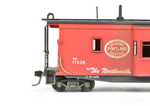Load image into Gallery viewer, HO Brass OMI - Overland Models, Inc. SP&S - Spokane Portland & Seattle Wood Bay Window Caboose CP BN - Burlington Northern #11228