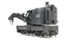 Load image into Gallery viewer, O Brass OMI - Overland Models, Inc. C&S - Colorado & Southern Industrial Brownhoist 120-Ton Crane, Open Cab, Powered Custom Painted No. 99001 NOT OPERATIONAL