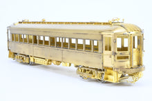 Load image into Gallery viewer, O Brass The Car Works Chicago Traction Special CNS&M - North Shore Line 752-776 Coach Unpowered MISSING POLES